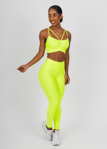 Conjunto Fio 80 Ana Verde Neon